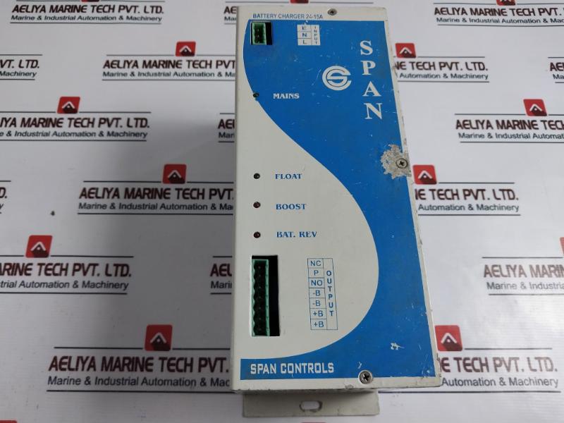 Span Controls Bc-230 Ac/24 Dc/15.0A Battery Charger