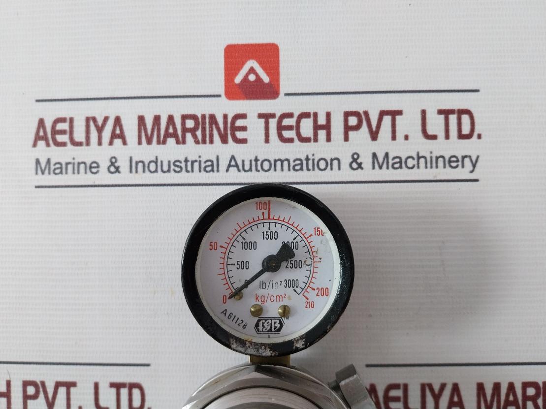 Spangas Pressure Reducing Regulator 0 To 210Kg/Cm2 A61128 Ss-316