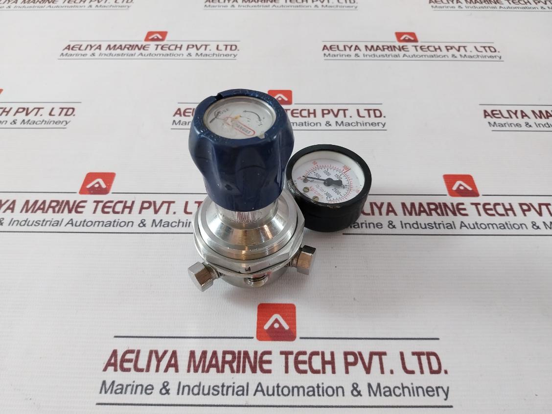 Spangas Pressure Reducing Regulator 0 To 210Kg/Cm2 A61128 Ss-316
