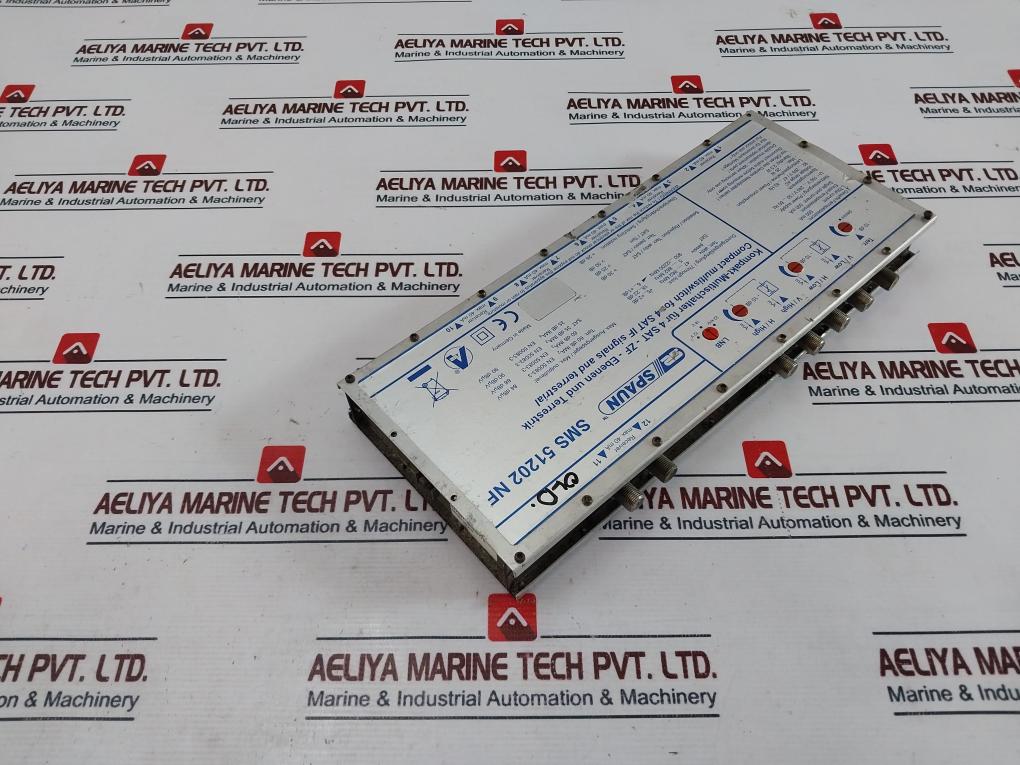 Spaun SMS 51202 NF Compact Multiswitch For 4 Sat IF Signals And Terrestrial