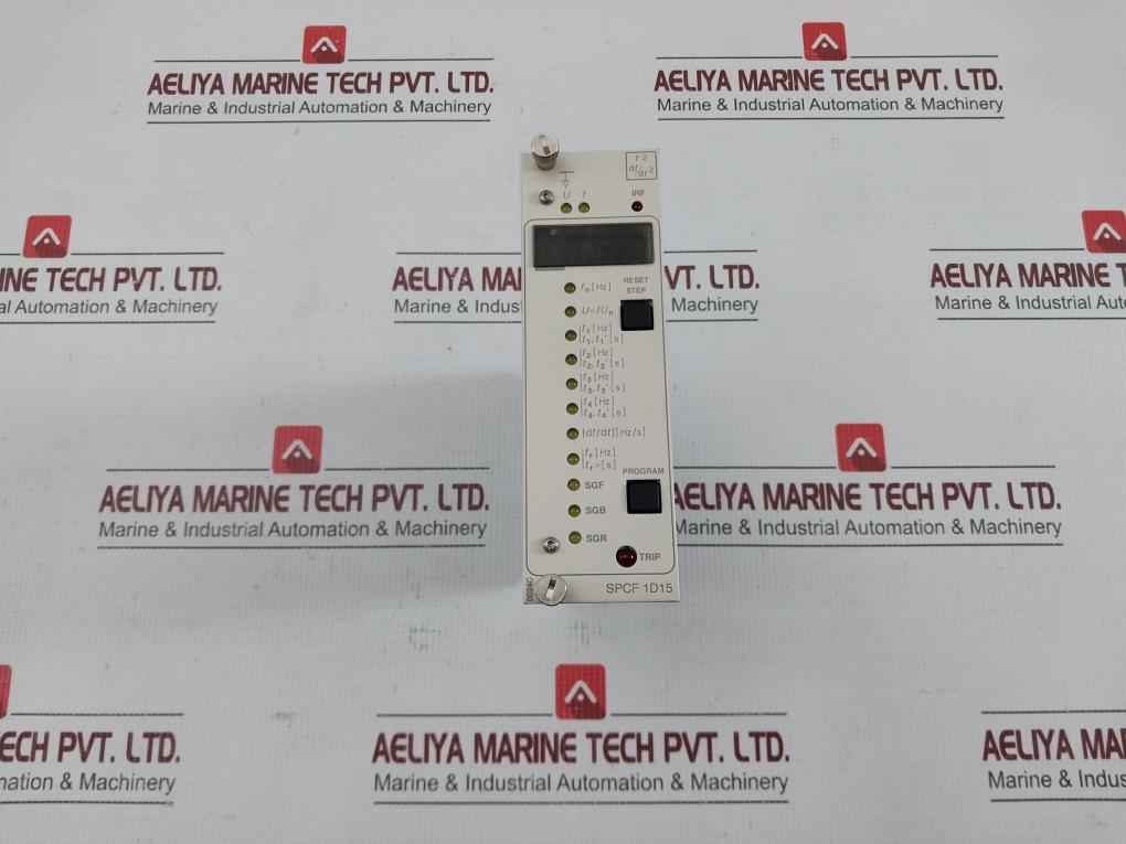 Spcf 1D15 Frequency Relay Module Abb Rev.A2