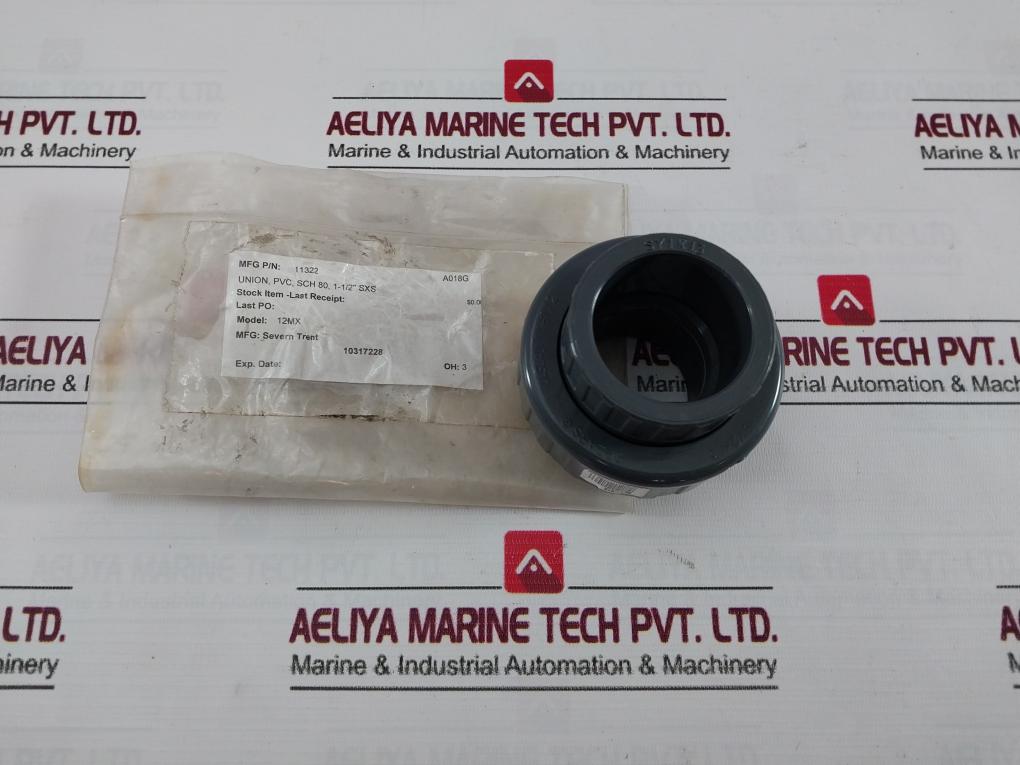 Spears 897-015 Pvc Union Sch 80, 1-1/2” Sxs