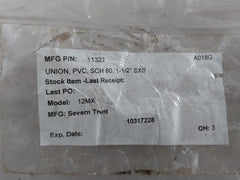 Spears 897-015 Pvc Union Sch 80, 1-1/2” Sxs