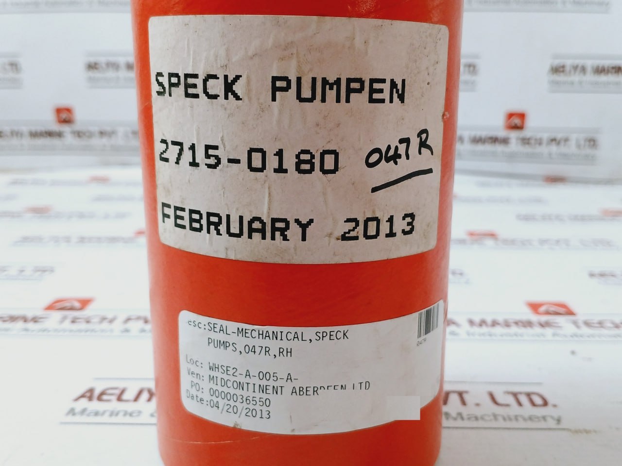 Speck Pumpen 2715-0180 Mechanical Seal 047r, Rh