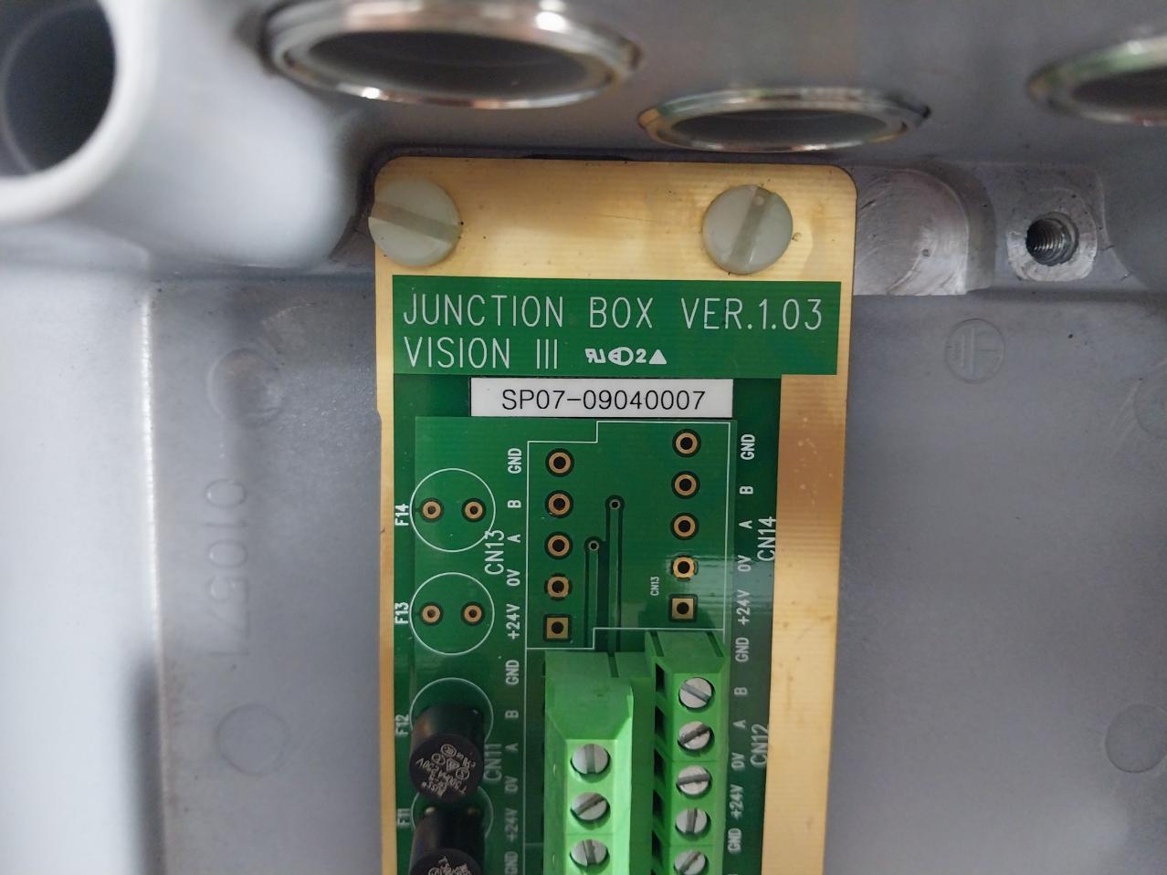 Specs Vision Iii Ja Oil Mist Detection System Junction Box Ver.1.03