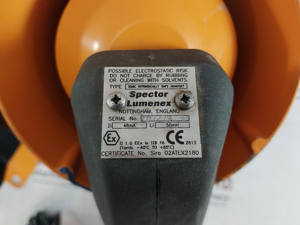 Spector/Lumenex Ex7711/13 Mentor Intercom Unit 48V Dc 24W