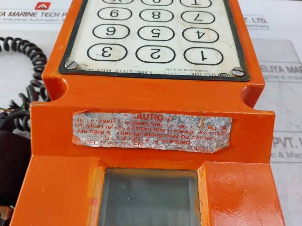 Spector/Lumenex Ex7711/13 Mentor Intercom Unit Hs-8Eexmn (T) 48V 24W Ip67 48Ma