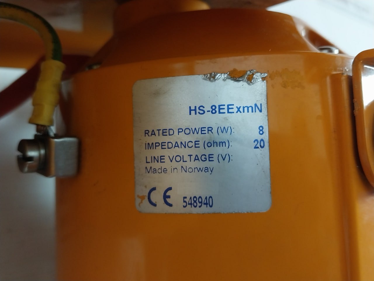 Spector/Lumenex Ex7711/15 Mentor Intercom Unit 24W 100V