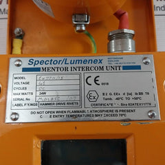 Spector/Lumenex Ex7711/15 Mentor Intercom Unit 24W 100V
