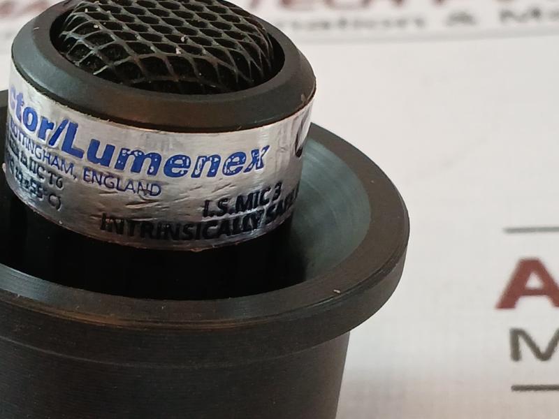 Spector/Lumenex I.S.Mic 3 Intrinsically Safe Microphone Ismic/Bulkmt/Fix 24Ma