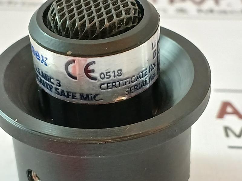 Spector/Lumenex I.S.Mic 3 Intrinsically Safe Microphone Ismic/Bulkmt/Fix 24Ma