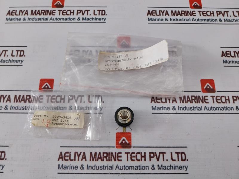 Spectrol Mwt-9-0-252 Potentiometer Rv5-2