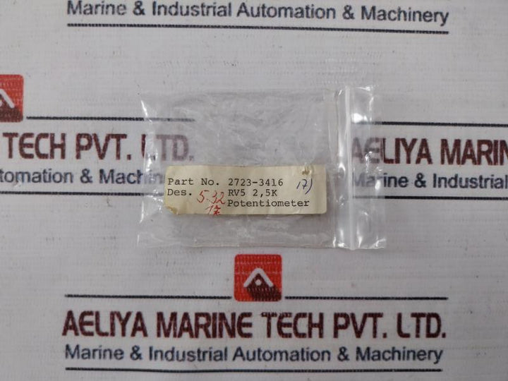 Spectrol Mwt-9-0-252 Potentiometer Rv5-2