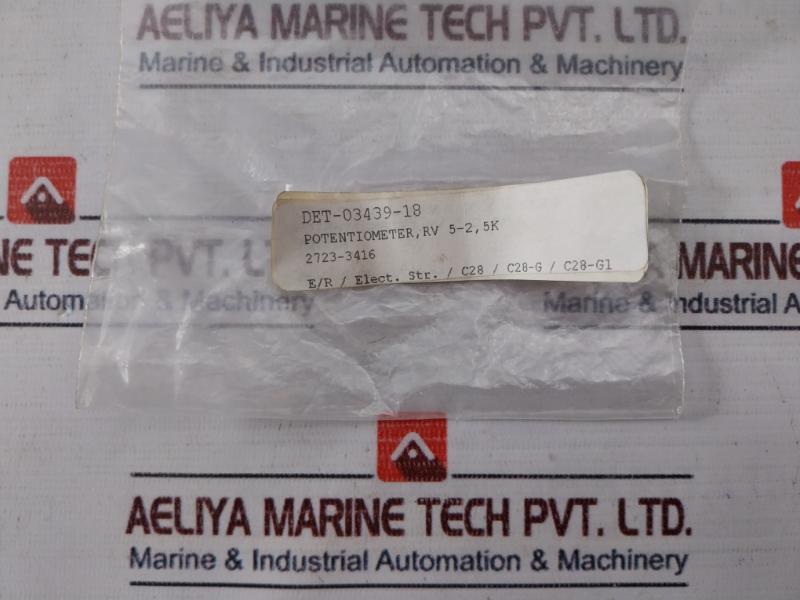 Spectrol Mwt-9-0-252 Potentiometer Rv5-2