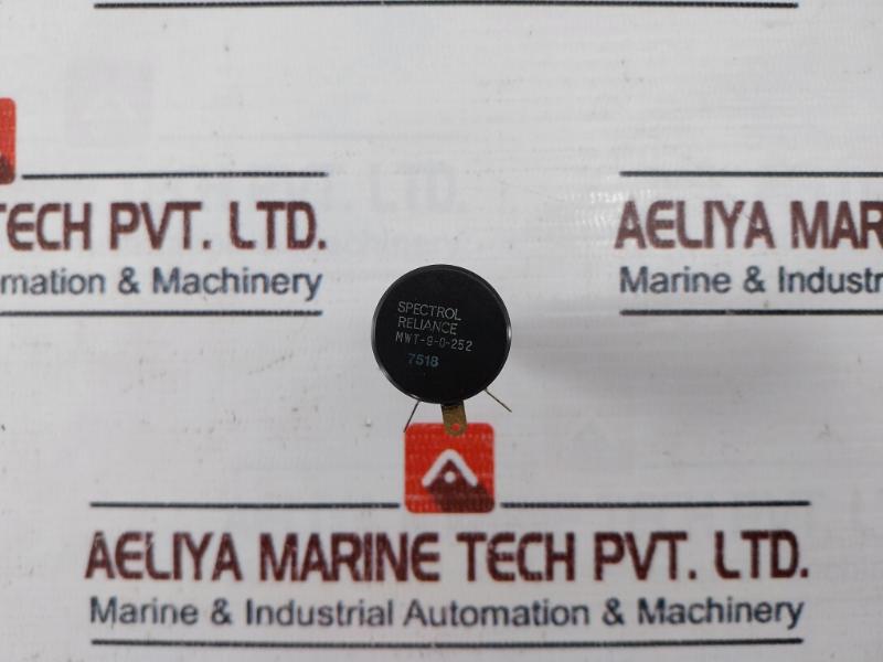 Spectrol Mwt-9-0-252 Potentiometer Rv5-2