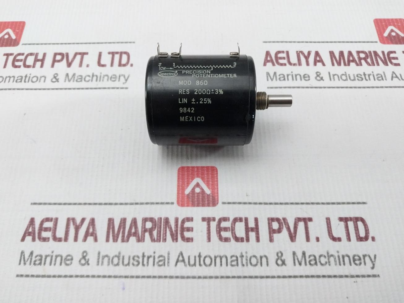 Spectrol 860 Precision Potentiometer 200 Ohm