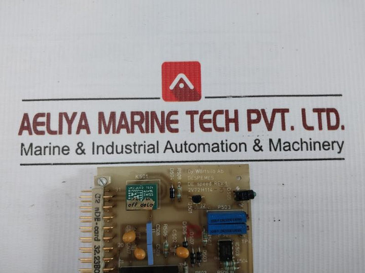 Speed Control And Measuring Circuit Board 2V72H114-3 Wartsila