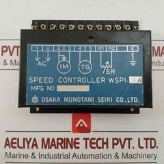 Speed Controller Wspi-1A Osaka Nunotani Seiki