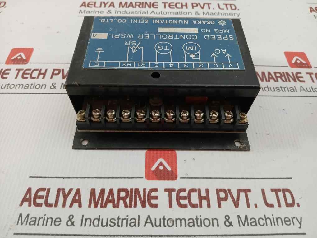 Speed Controller Wspi-1A Osaka Nunotani Seiki