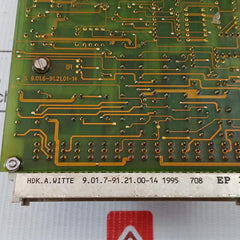 Speed Indicator Block Pcb Mak 9.01.7-91.21.00-14