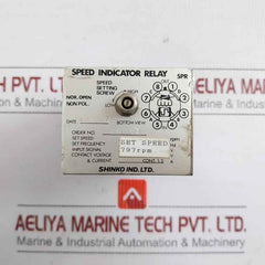 Speed Indicator Relay 797Rpm Shinko Spr