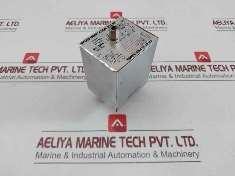 Speed Indicator Relay Spr 540 Rpm 162 Hz 8-15 Volt Shinko Kinzoku