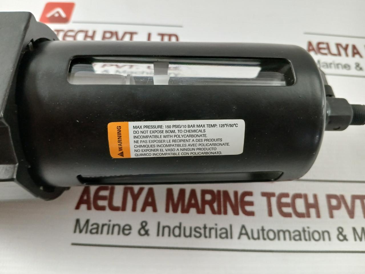 Speedaire 4Zl02A Pneumatic Regulator 150Psig/10Bar Max 0-160 Psi