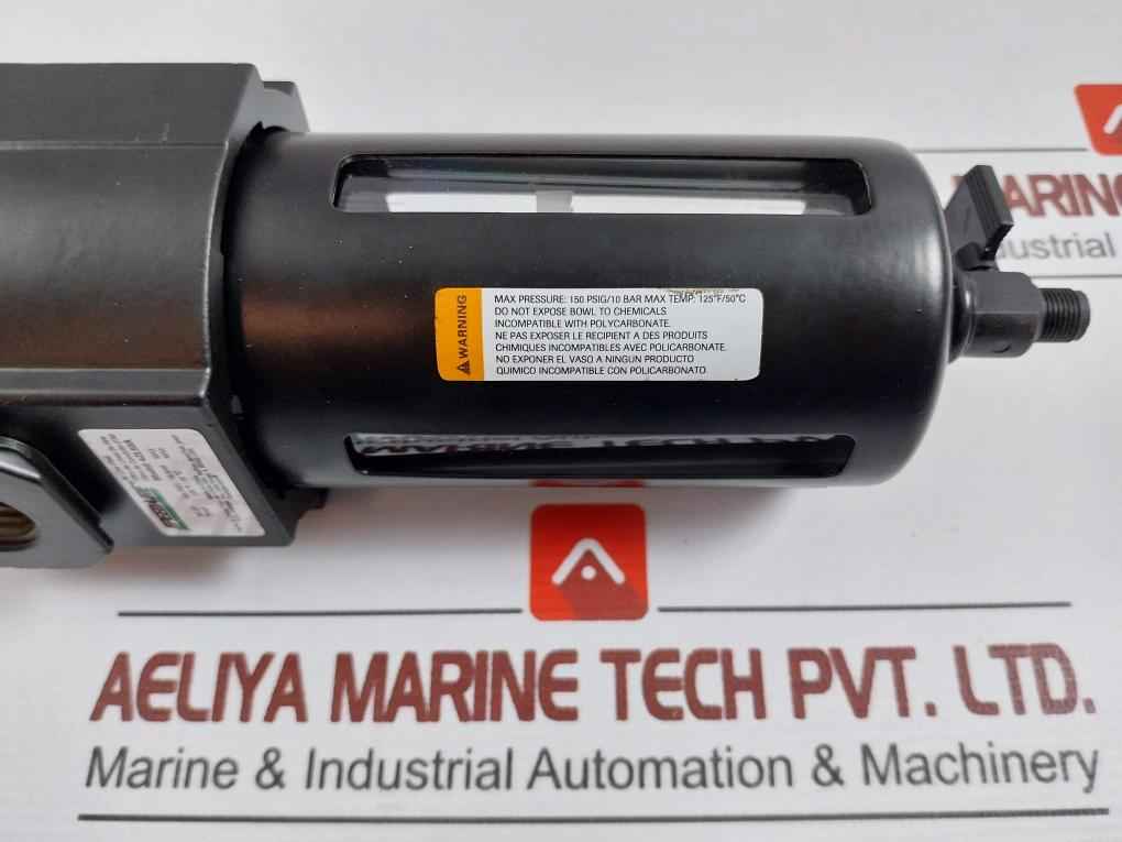 Speedaire 4Zl50A Compressed Air Filter 150 Psig/10 Bar
