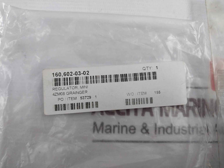 Speedaire 4Zm08 Air Regulator 300 Psig Max 21 Bar Max 160, 602-03-02
