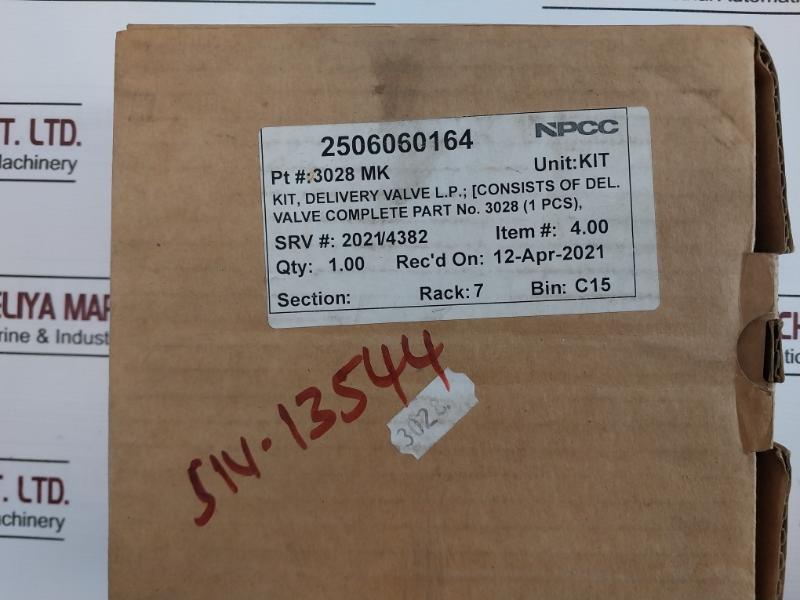 Sperre 3028 Complete Lp Delivery Valve Kit 2506060164&nbsp;