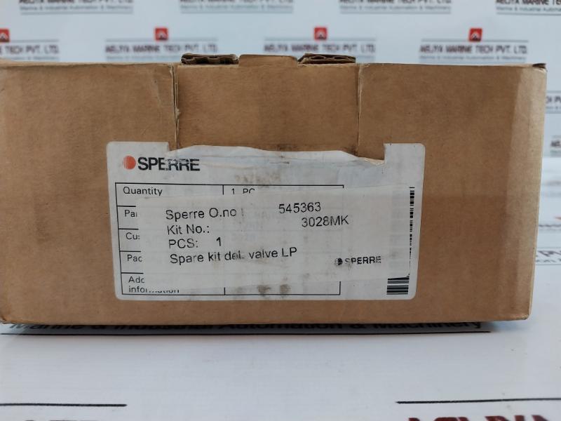 Sperre 3028 Complete Lp Delivery Valve Kit 2506060164&nbsp;