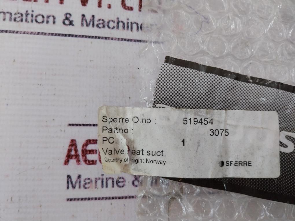 Sperre 3075 Valve Seat Assembly