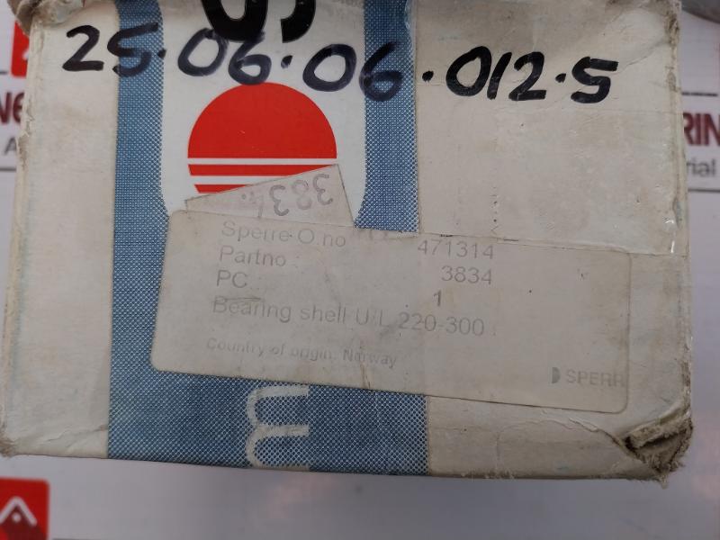 Sperre 3834 Bearing Shell Set U/L 220-300