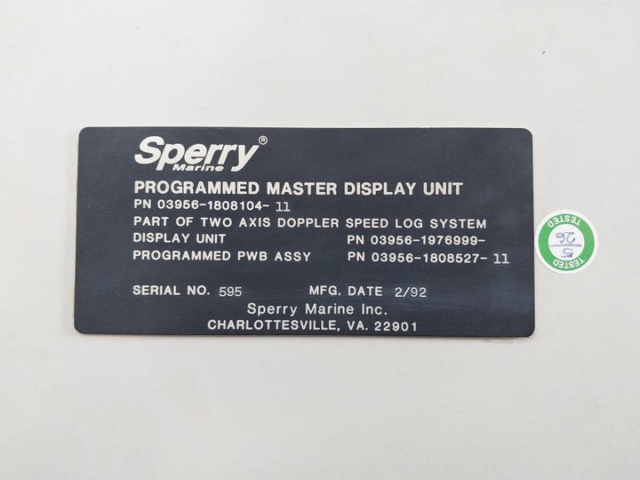 Sperry Marine 03956-1808104-11