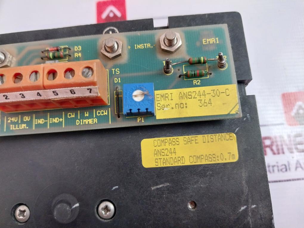 Sperry Marine Ans244 Marine Instruments, Knots Speed, -5 To 30 Knots