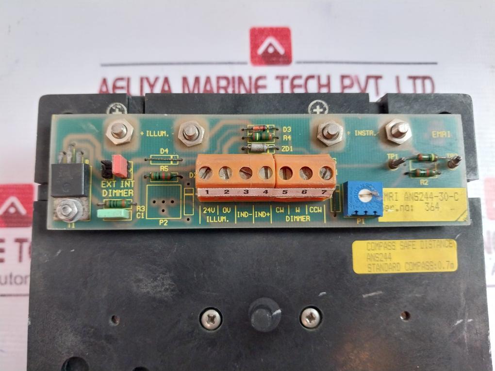 Sperry Marine Ans244 Marine Instruments, Knots Speed, -5 To 30 Knots
