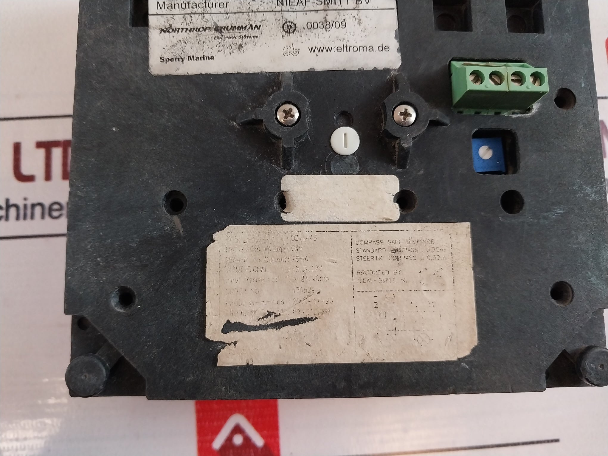 Sperry Marine Klpq 144 Rudder Angle Calibrator 24V 78Ma