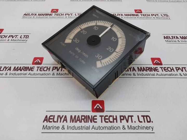 Sperry Marine Rot144 Rate Of Turn Indicator 30-0-30 Deg./Min. 1-0-1 Ma
