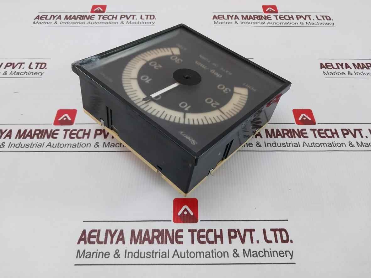 Sperry Marine Rot144 Rate Of Turn Indicator 30-0-30 Deg./Min. 1-0-1 Ma