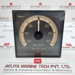 Sperry Marine Rot144 Rate Of Turn Indicator 30-0-30 Deg./Min. 1-0-1 Ma