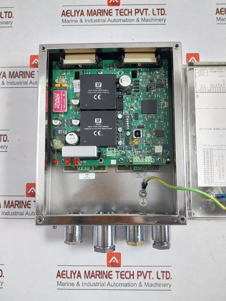 Sperry Marine Speed Log Preamplifier 85V 073512-0000-000 Rev L 5005-0000-00