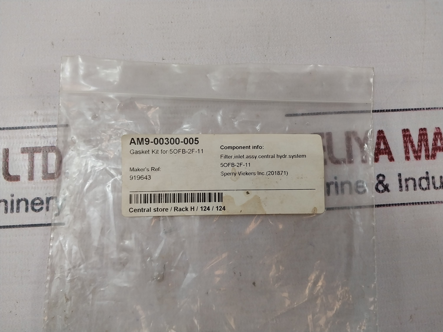 Sperry Vickers 919643 O-ring Kit