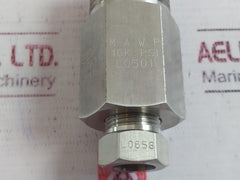 Spir Star Hmf9-nm16 Fittings Quick Disconnects Tubing Valve L0501