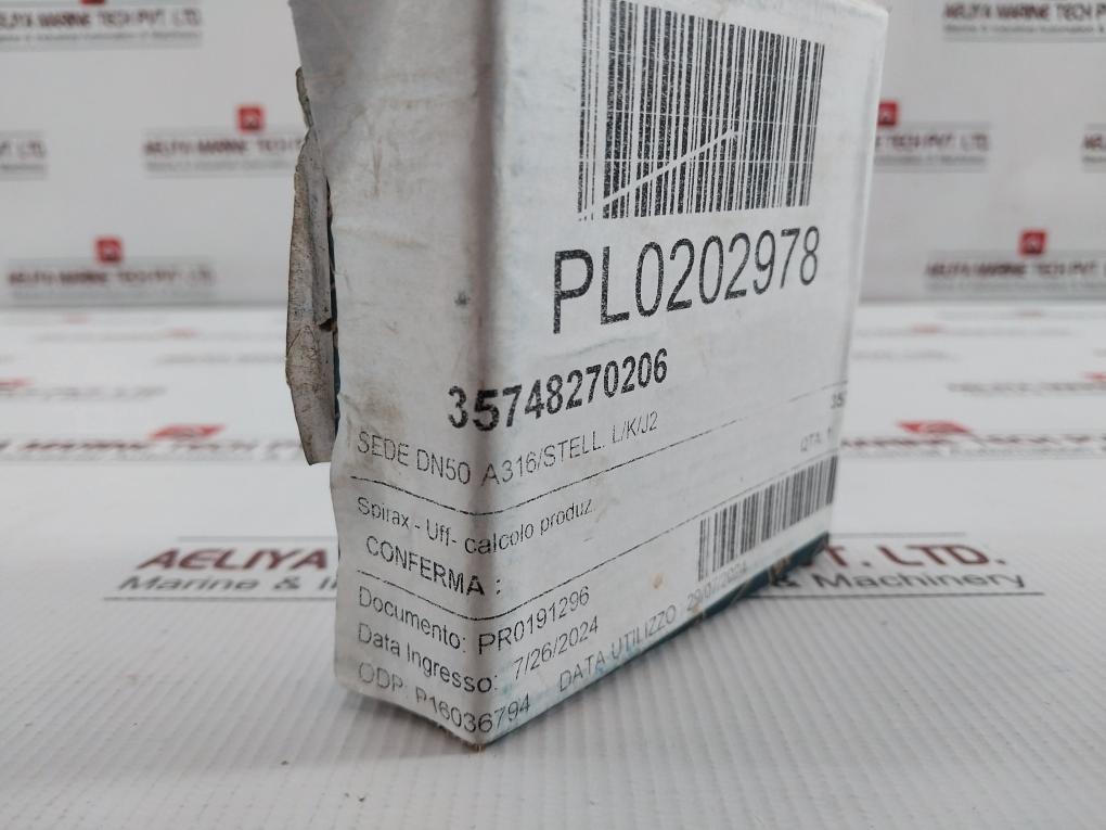 Spirax Sarco Flow Control Valve Seat 35748270206
