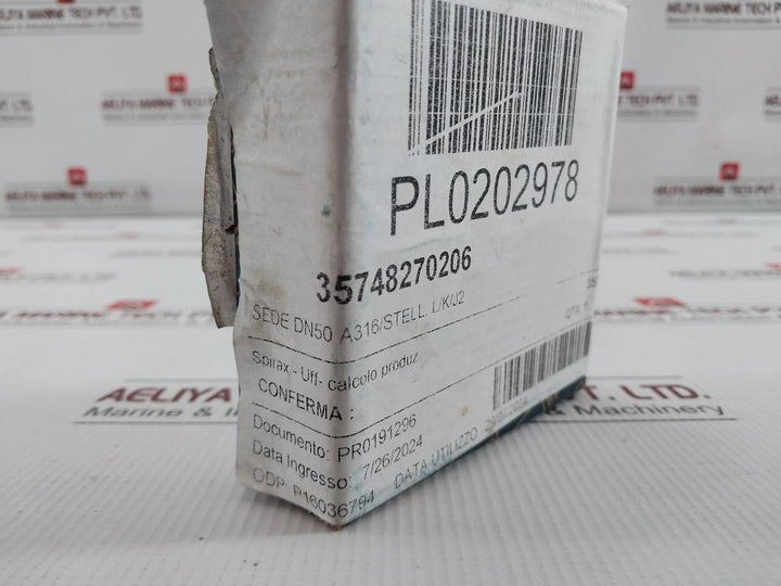 Spirax Sarco Flow Control Valve Seat 35748270206