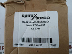 Spirax Sarco Main Valve Assembly Ft43/44/47