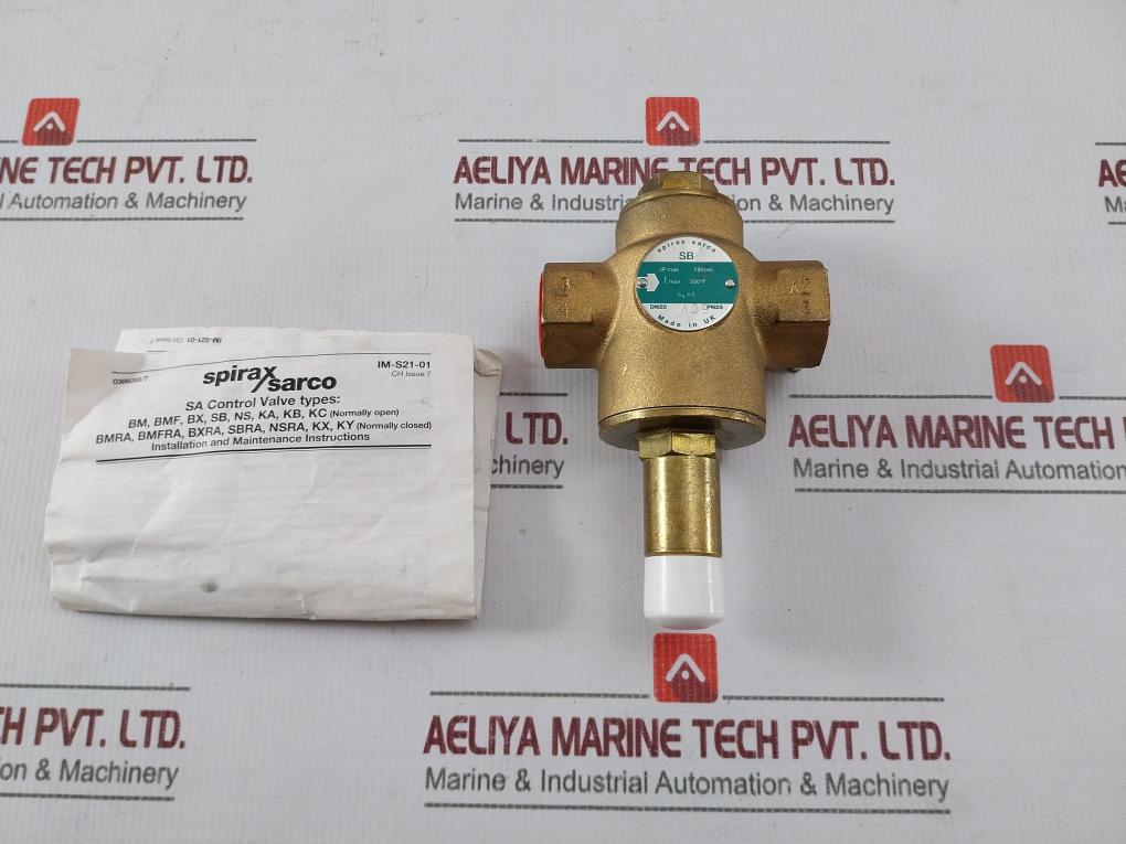 Spirax Sarco Sb Temperature Control Valve Cc491Km