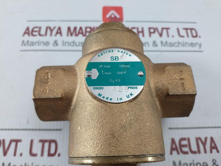 Spirax Sarco Sb Temperature Control Valve Cc491Km