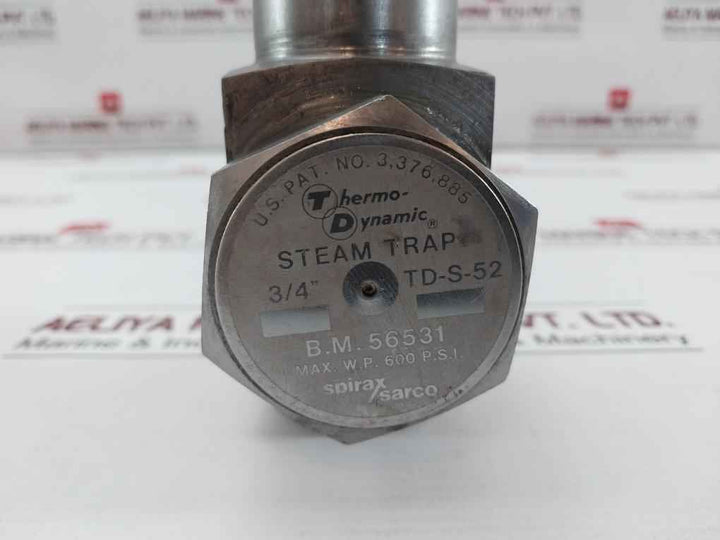 Spirax Sarco Td-s-52 Steam Trap