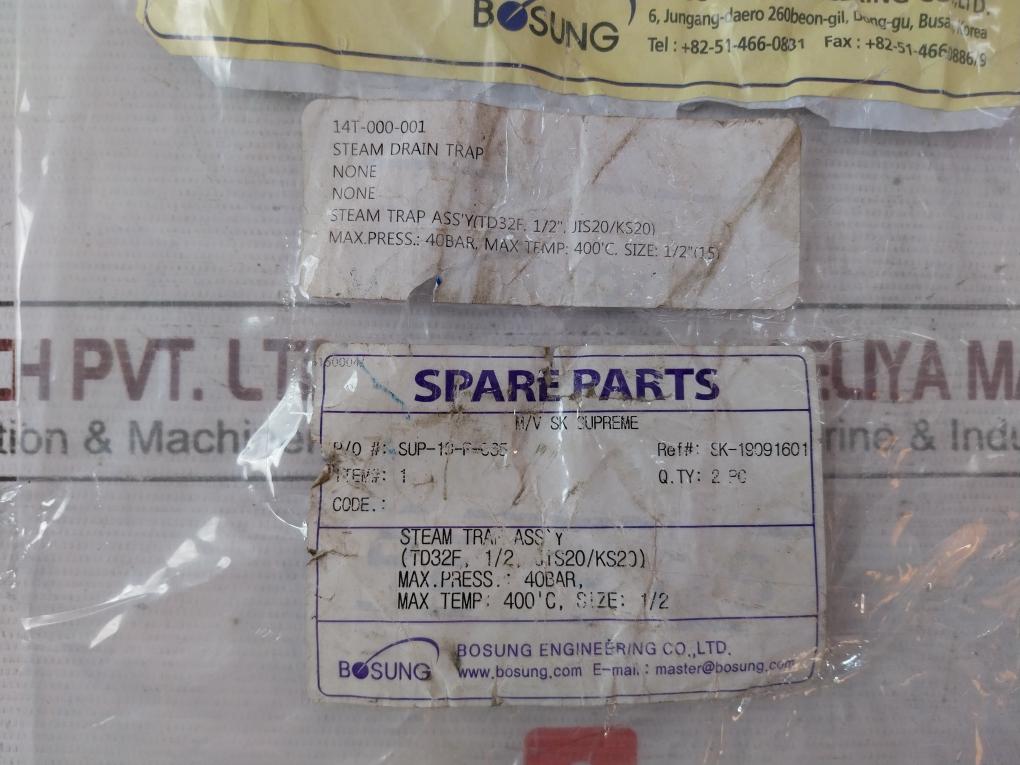 Spirax Sarco Td32F Thermodynamic Steam Trap Sup-19-p-065